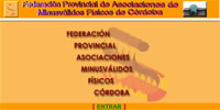 Página Web de la Federación Provincial de Asociaciones de Minusválidos Físicos de Córdoba.