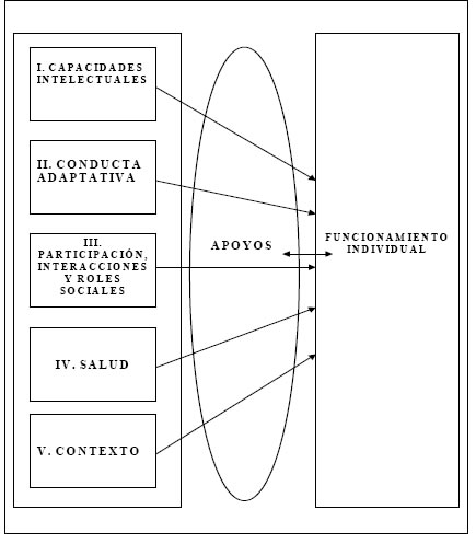 Modelo terico de retraso mental (Luckasson y cols., 2002, p. 10)